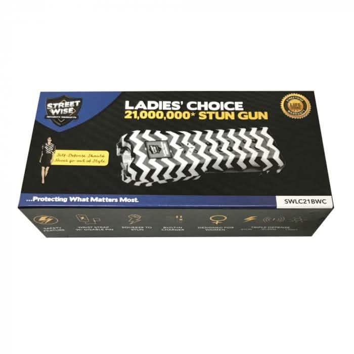 Streetwise Ladies' Choice 21,000,000 Stun Gun Flashlight