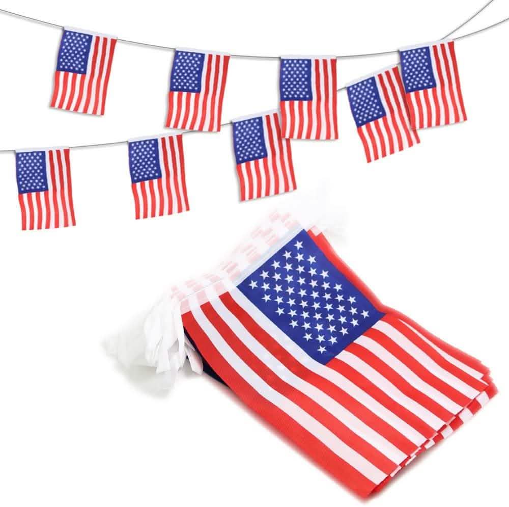 USA American String Pennant Banners