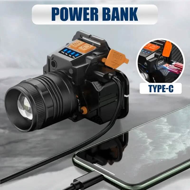 USB Rechargeable Sensor Headlights