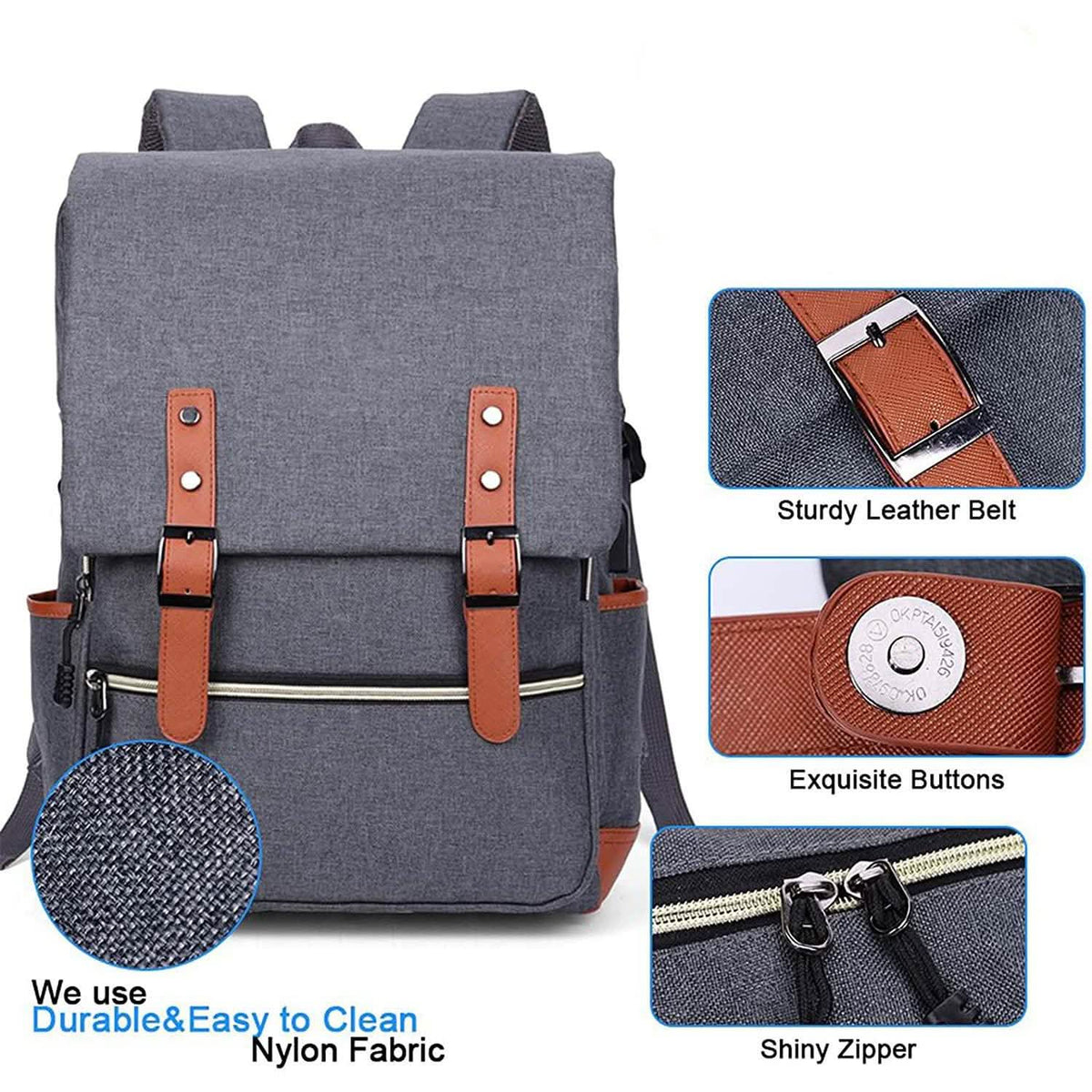 Vintage Laptop Backpack