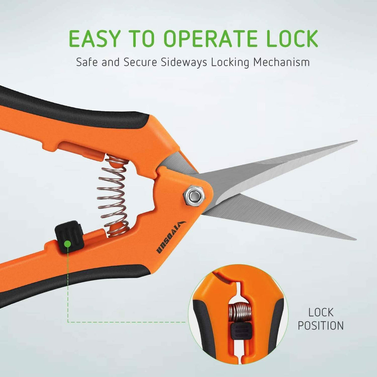VIVOSUN Gardening Hand Pruner