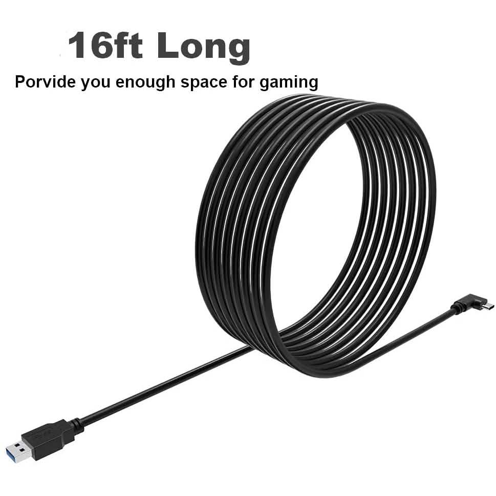 VOKOO Oculus Quest Link Cable, High Speed Data Transfer & Fast Charging USB C Cable