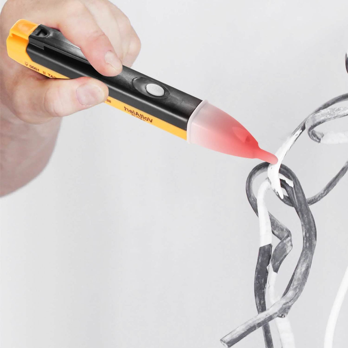 Voltage Tester Detector Pen Non-Contact with Flashlight
