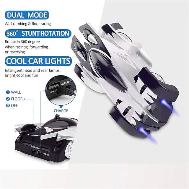 Wall Climbing Remote Control Car