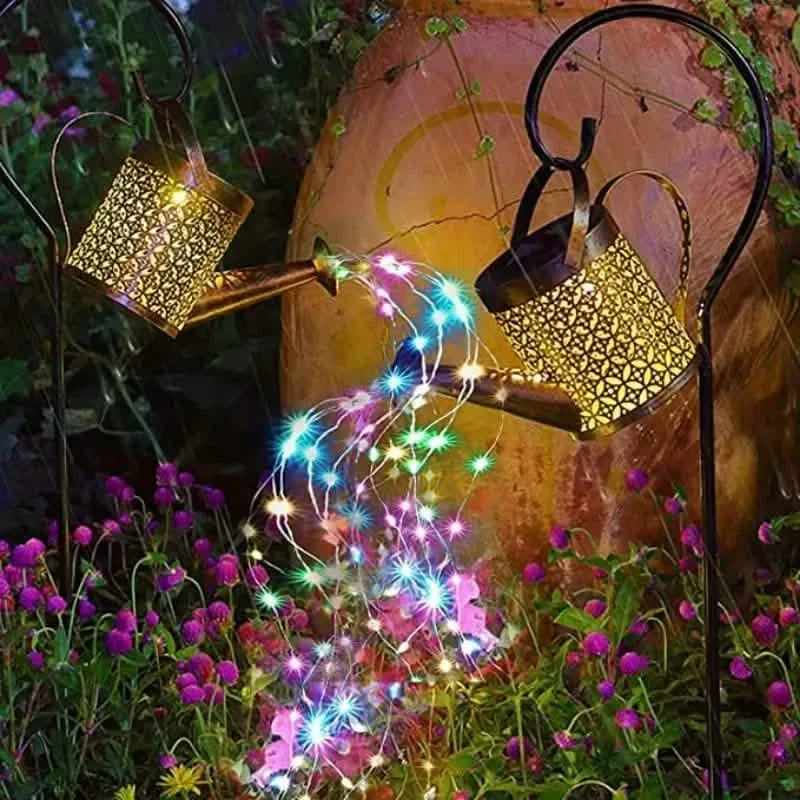 Watering Can Solar Garden Lights - Copper, Solar Powered