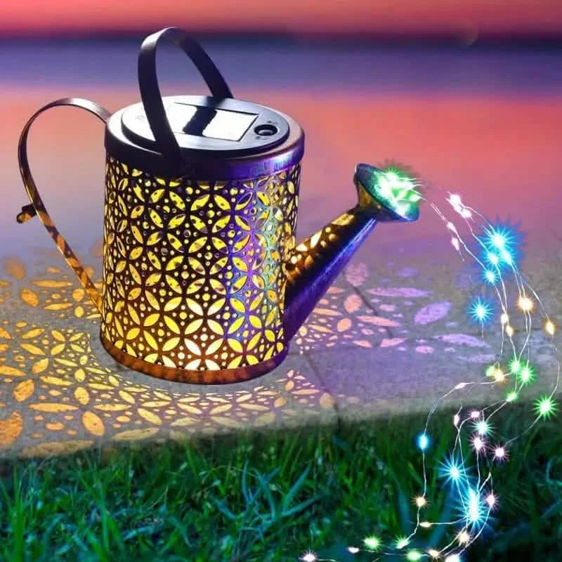 Watering Can Solar Garden Lights - Copper, Solar Powered