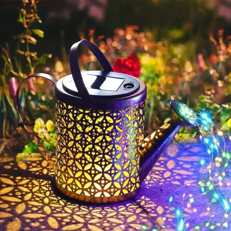 Watering Can Solar Garden Lights - Copper, Solar Powered