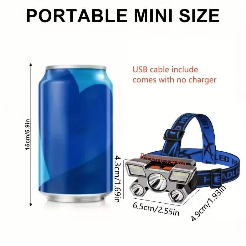 Waterproof LED Headlamp for Outdoor Adventures