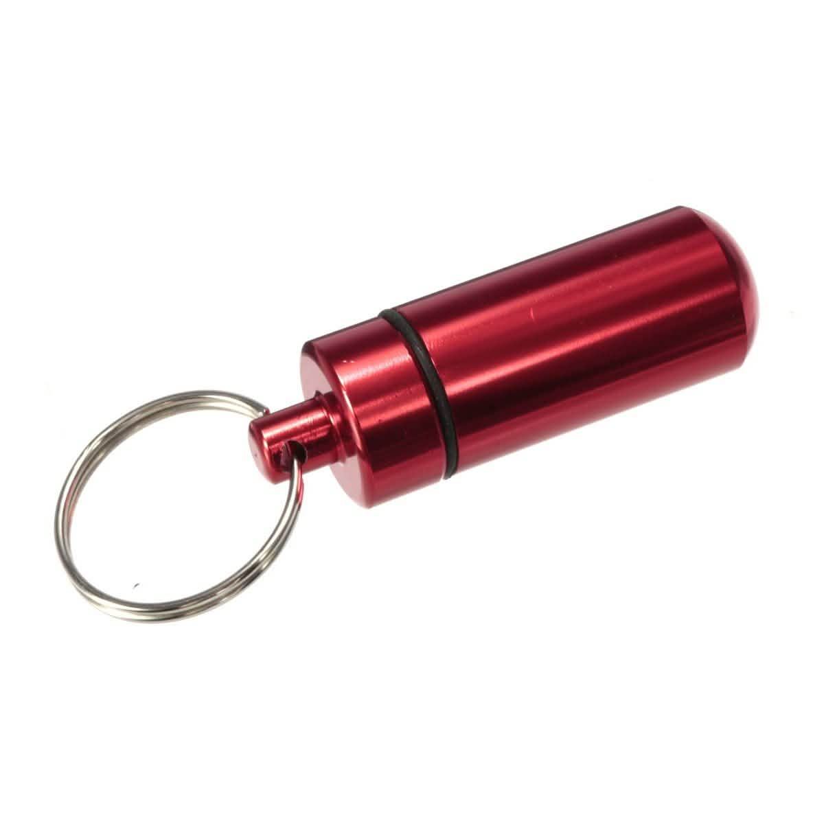 Waterproof Pill Box Keychain