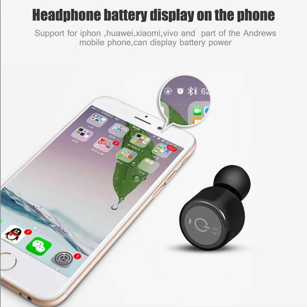 Wireless Bluetooth Mini Earbuds Stereo Earphone Headphones Twins Headset