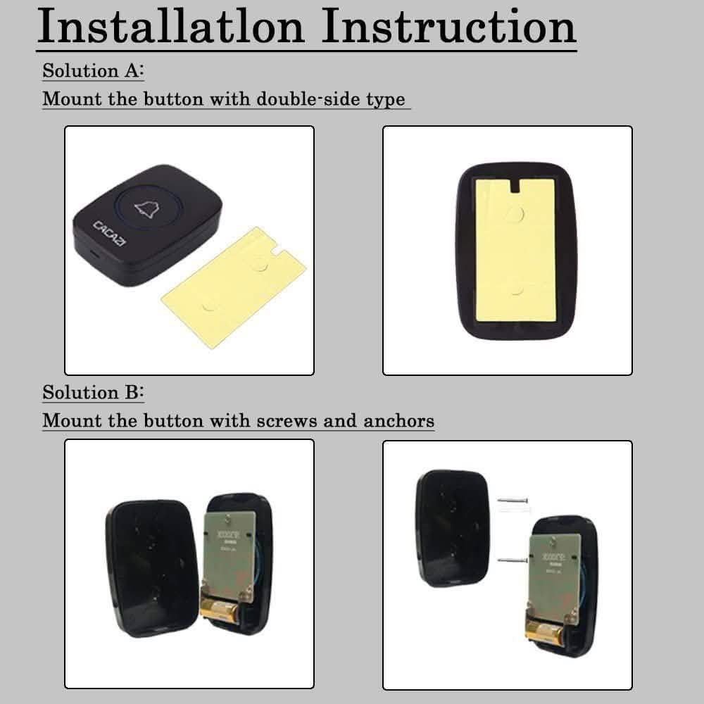 Wireless Intelligent Waterproof Doorbell