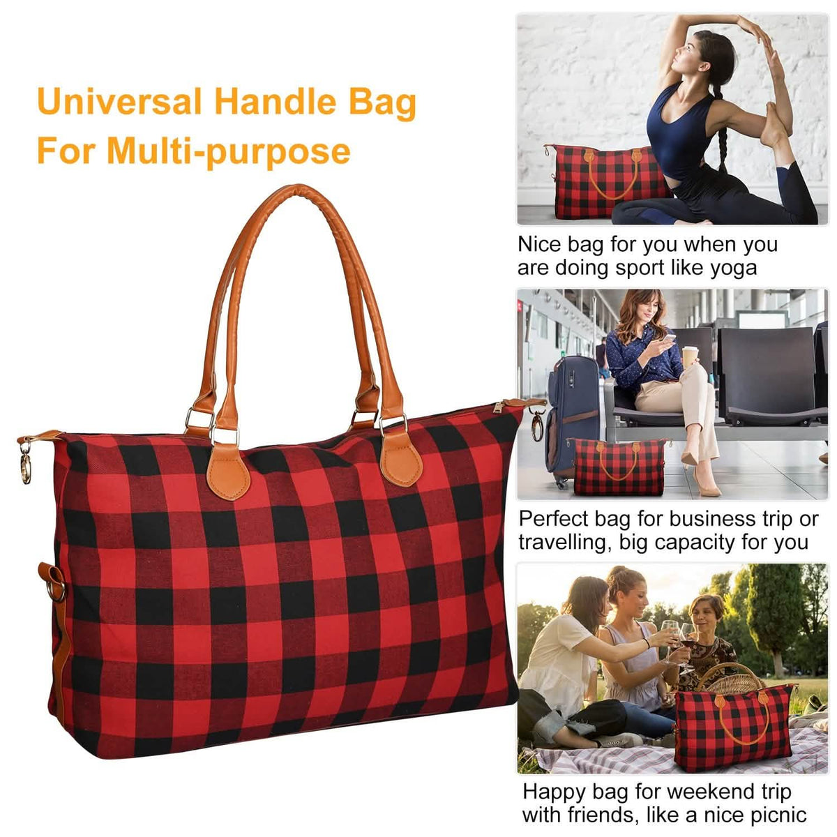 Women Duffle Bag Travel Luggage