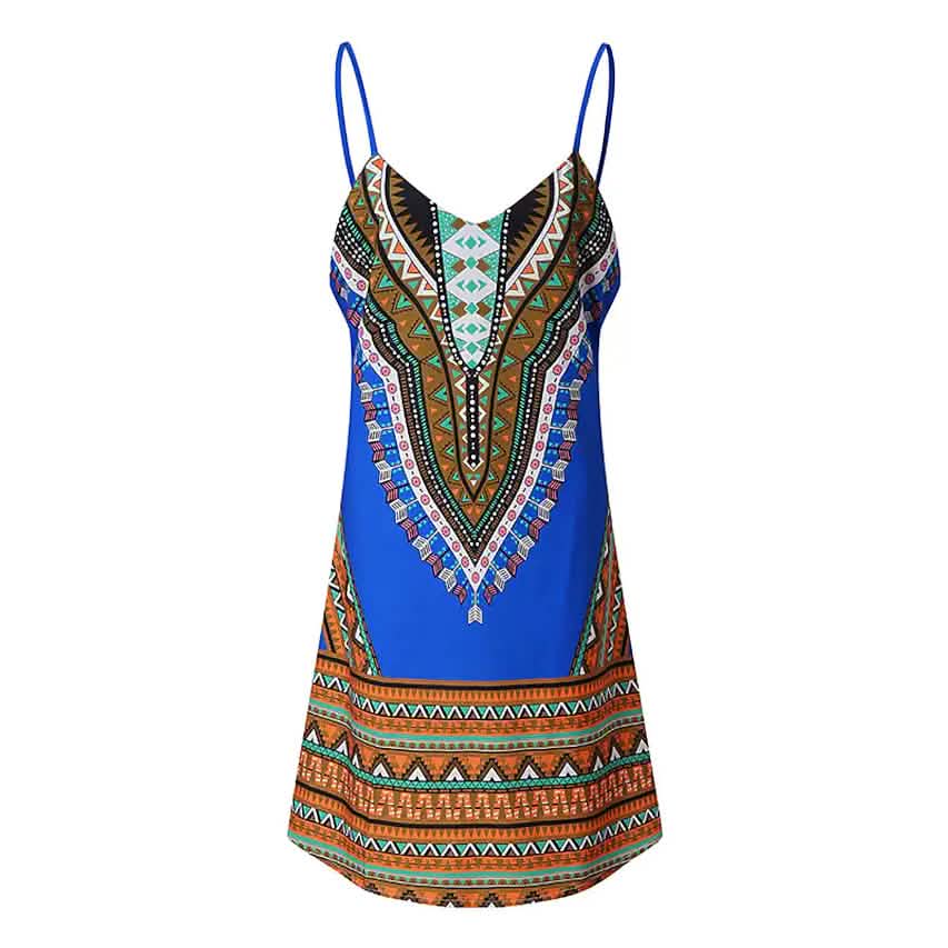 Women's A Line Short Mini Sleeveless Dress