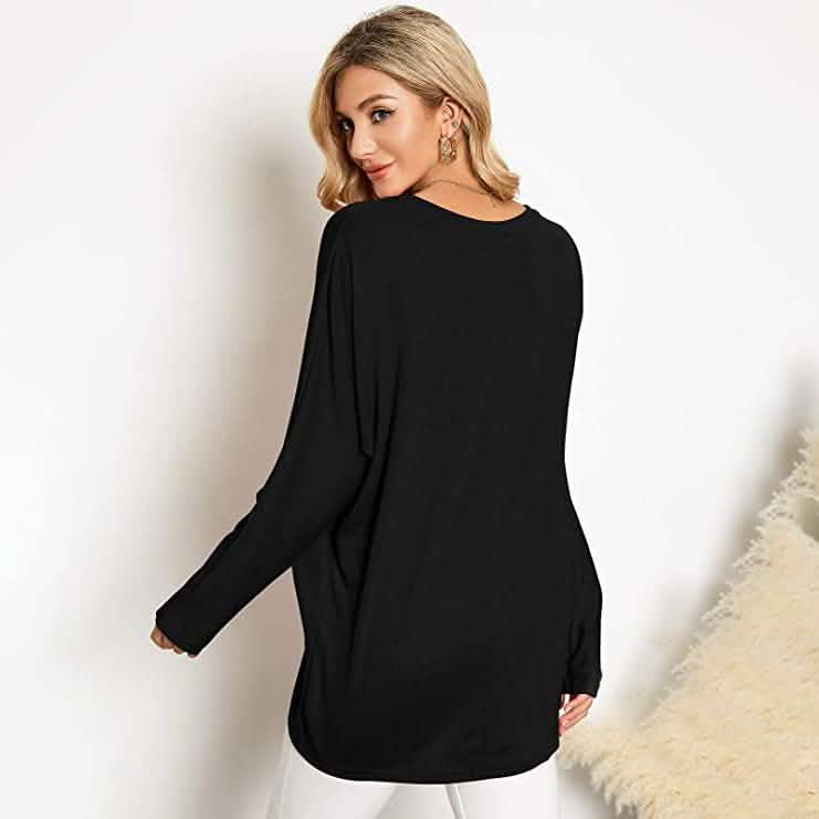 Women's Batwing Sleeve Loose Top