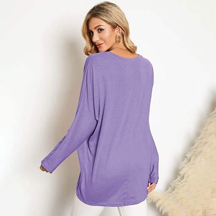 Women's Batwing Sleeve Loose Top