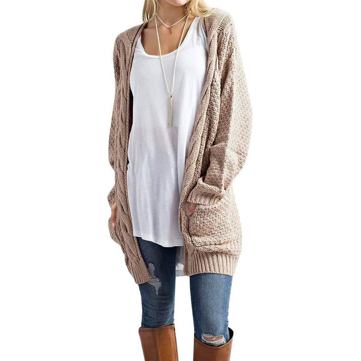 Women's Boho Long Sleeve Cardigan
