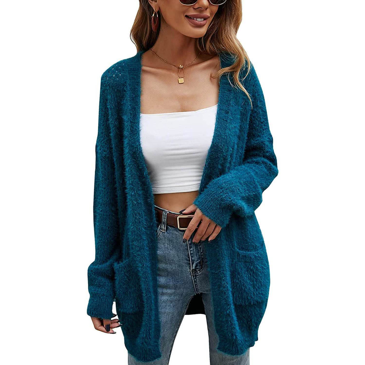Women's Cardigan Knitted Sweater Jacket