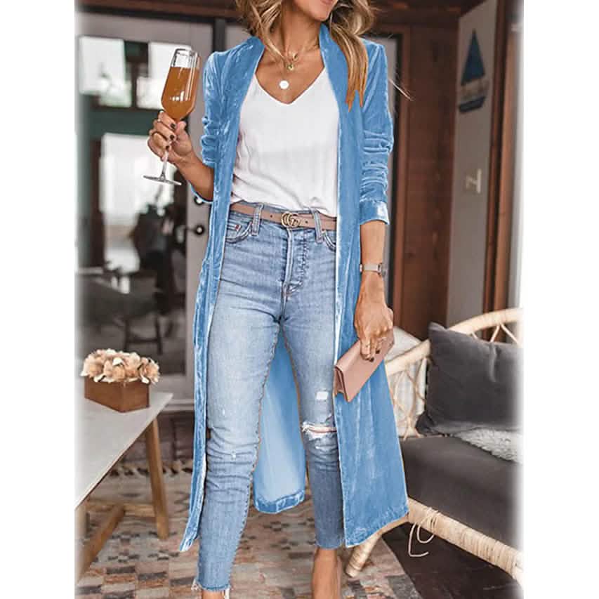 Women's Casual Long Sleeve Jacket