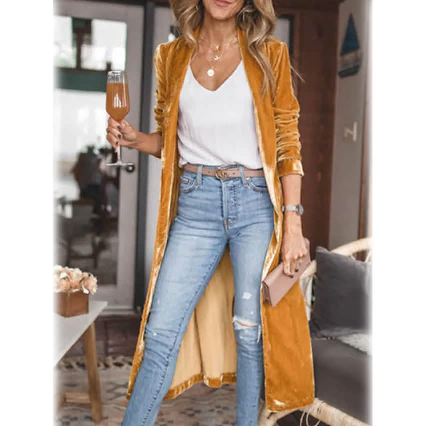 Women's Casual Long Sleeve Jacket