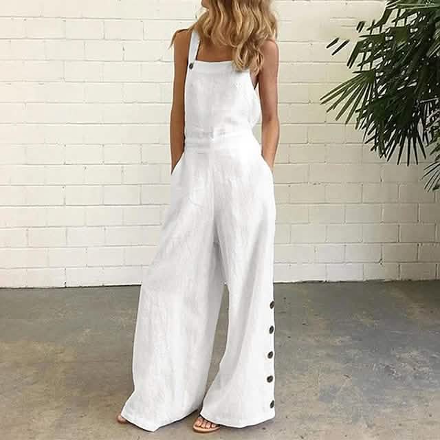 Women's Fashion Casual Loose Jumpsuit