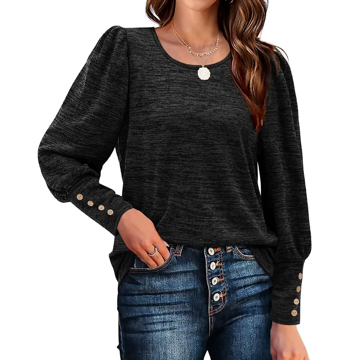 Women's Puff Sleeve Tops