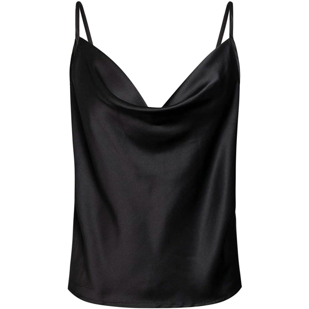 Women's Spaghetti Strap V-Neck Satin Suspender