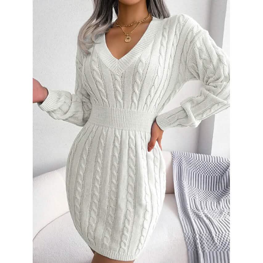 Women's Sweater Sheath Dress