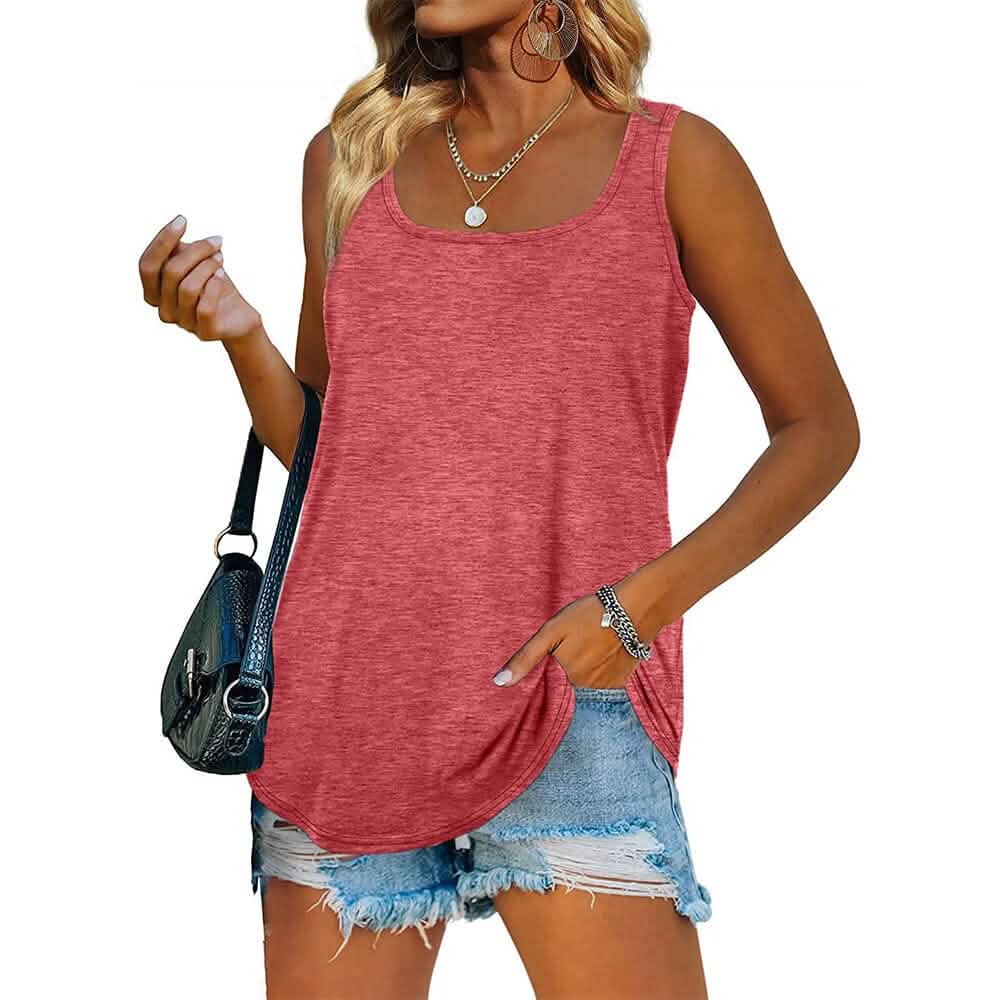 Women's Tank Top Casual Basic Square Neck